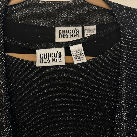 Chico’s Sparkly Sweater Set - Picture 6 of 7
